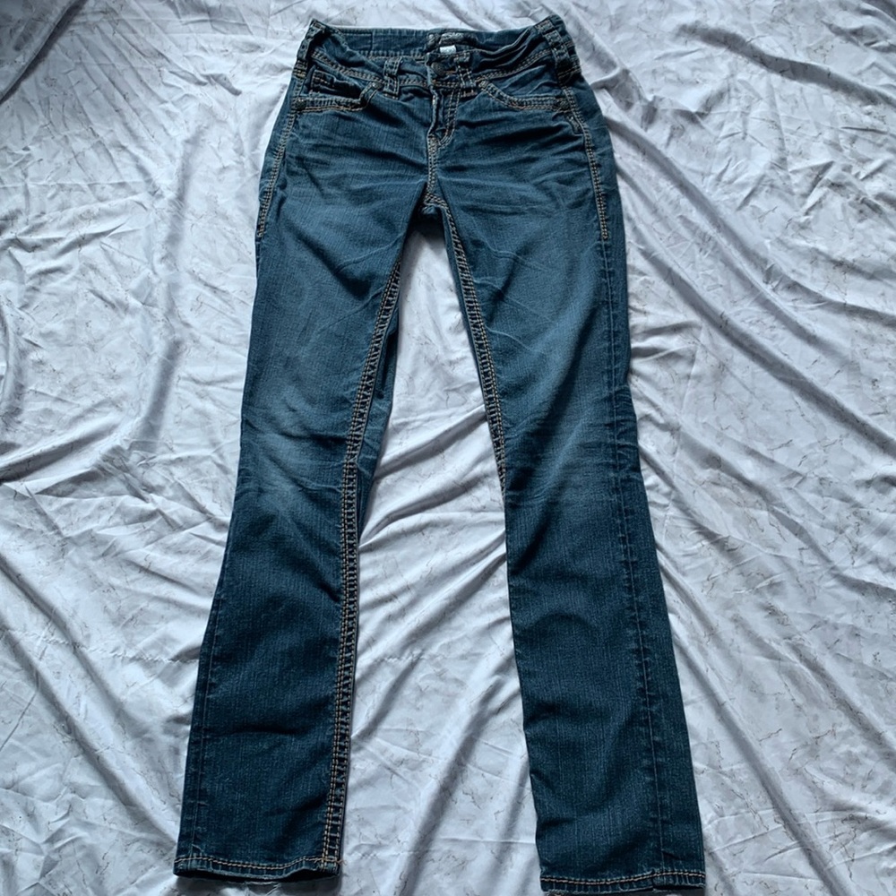 Silver Jeans Suki Mid Straight
